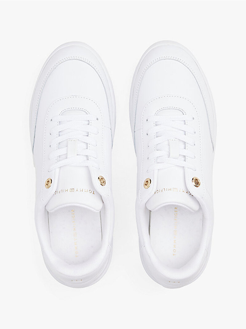 Kadın Essential Chic Court Sneaker Beyaz  FW0FW08682YBS