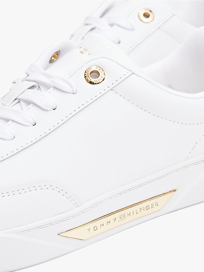 Kadın Essential Chic Court Sneaker Beyaz  FW0FW08682YBS