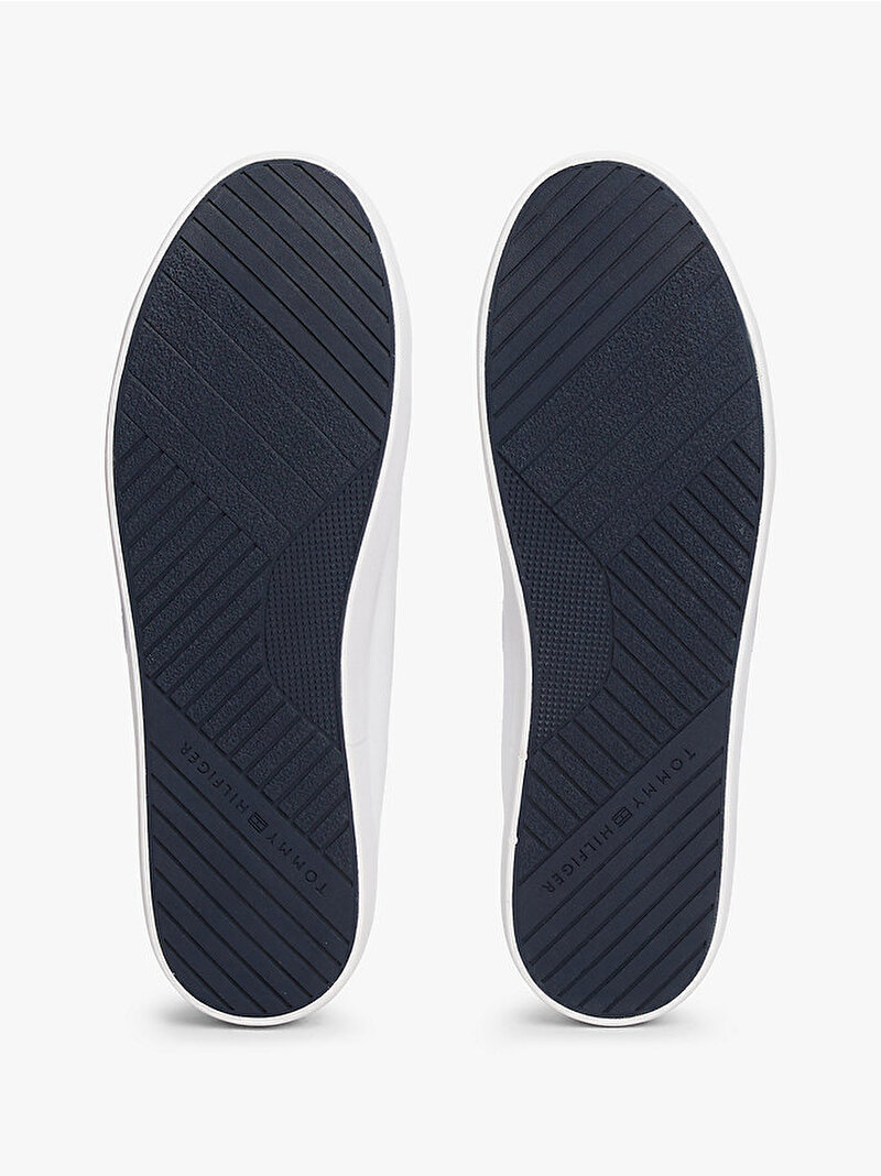 Erkek TH Vulcanic Core Low Sneaker Beyaz  FM0FM05511YBS