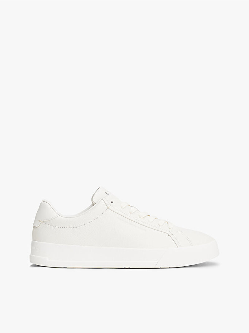 Erkek TH Court Best Tumble Sneaker Ekru FM0FM05324YBL
