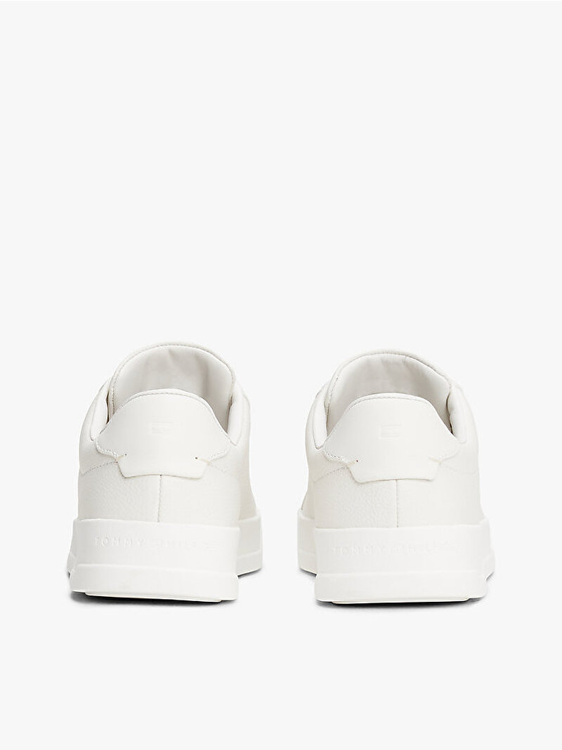 Erkek TH Court Best Tumble Sneaker Ekru FM0FM05324YBL