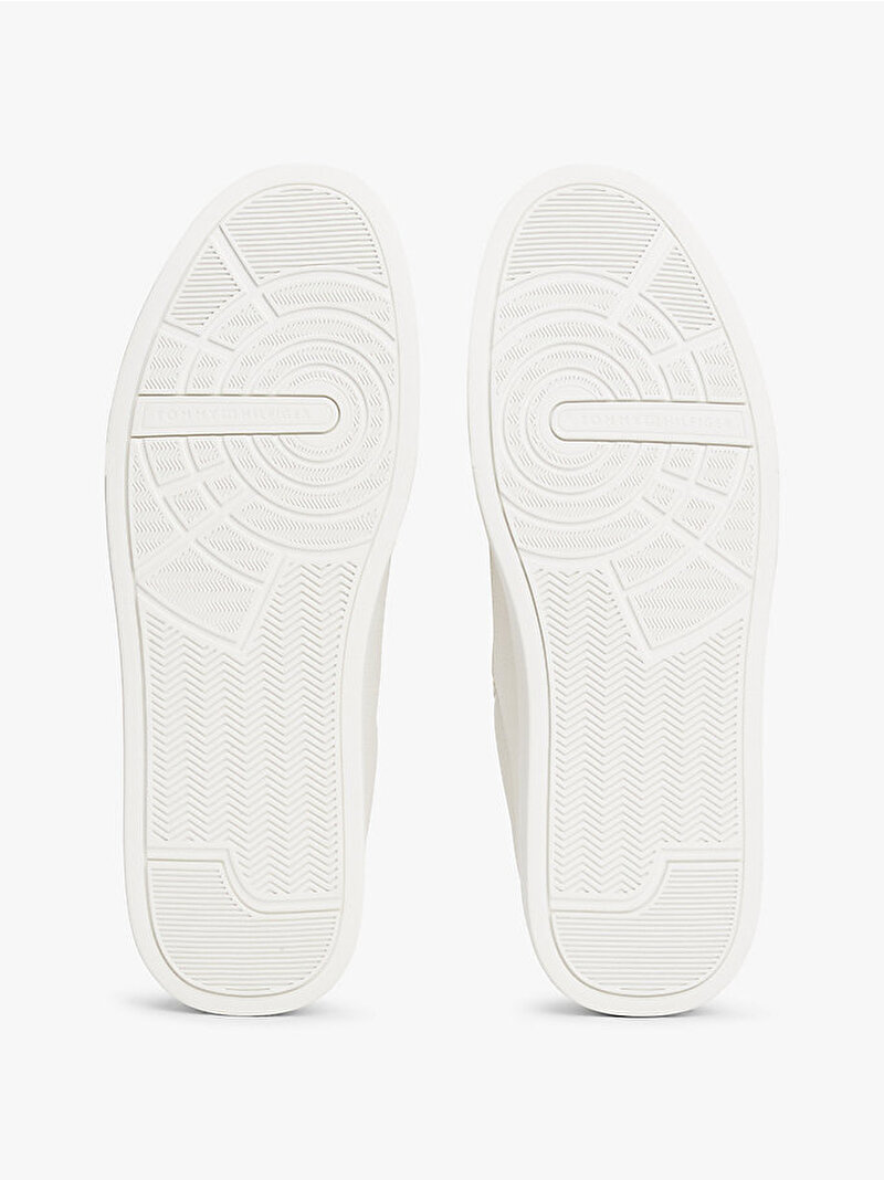 Erkek TH Court Best Tumble Sneaker Ekru FM0FM05324YBL