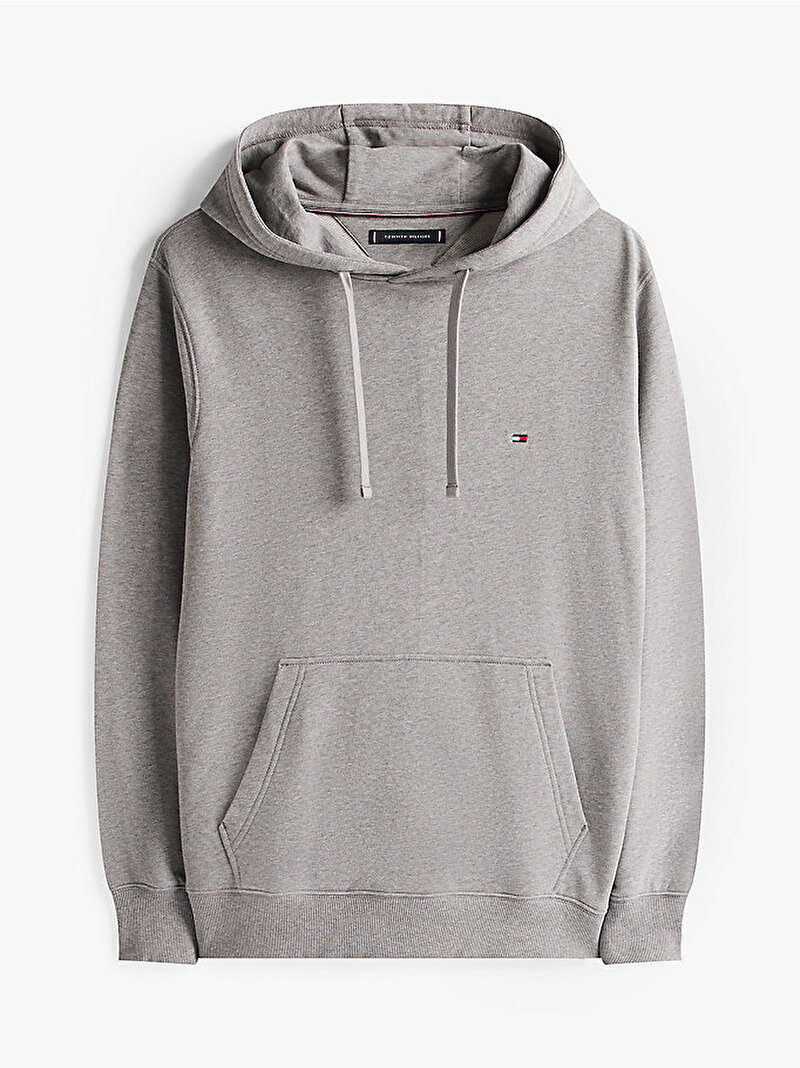 Erkek Essential Terry Hoodie Gri MW0MW37235P91