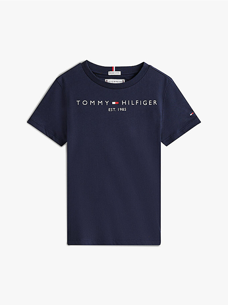 Çocuk Unisex Essential Logo T-shirt Lacivert KS0KS00210C87