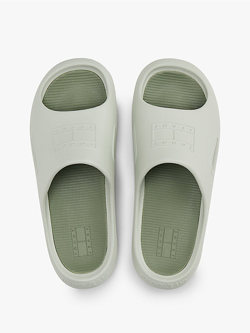 Erkek Tjm Sporty Plaj Terliği Yeşil EM0EM01582M1C