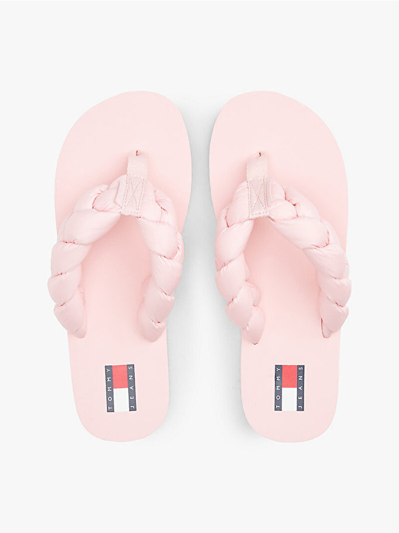 Kadın Braided Thong Plaj Terliği Pembe EN0EN02877TH2