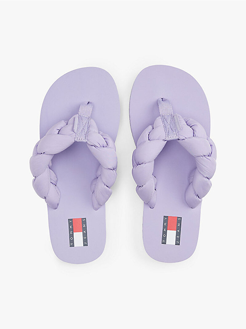Kadın Braided Thong Plaj Terliği Mor EN0EN02877VXP