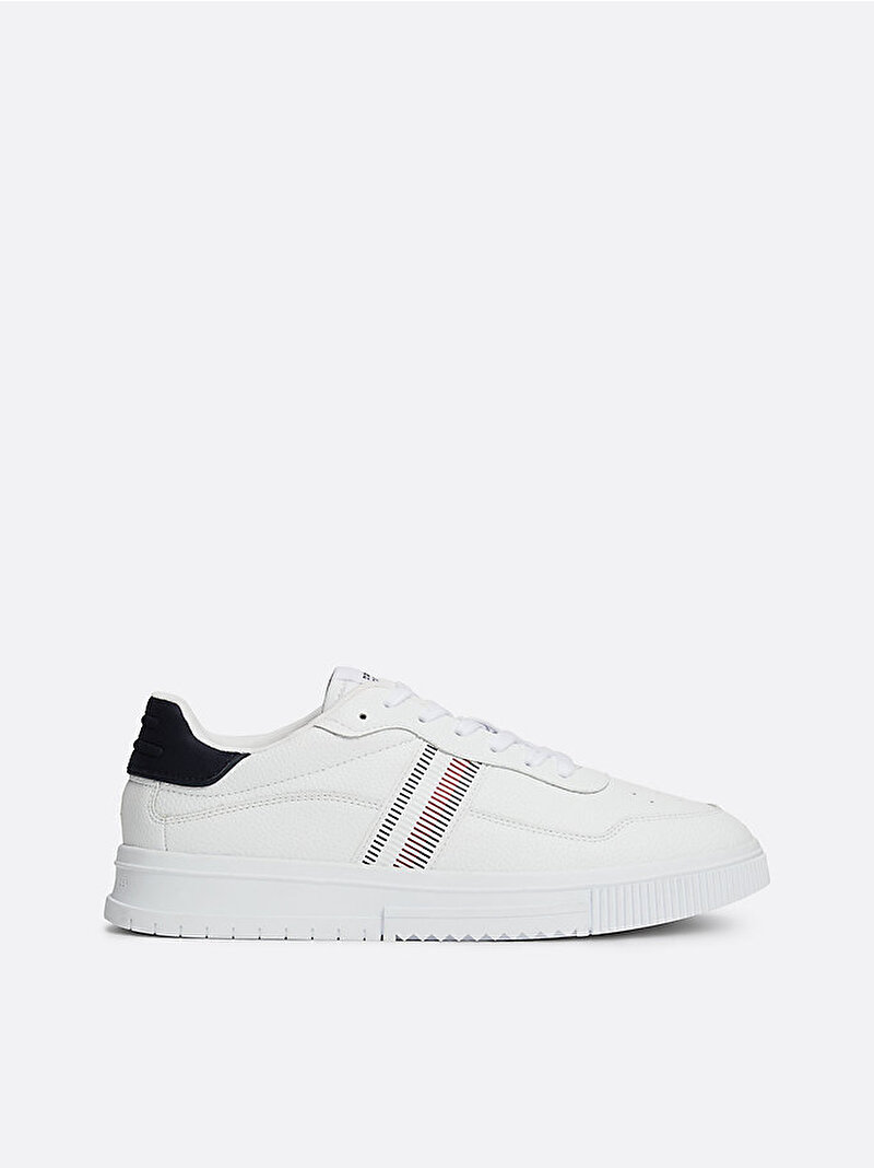Erkek Supercup Stripes Sneaker Beyaz  FM0FM05300YBS