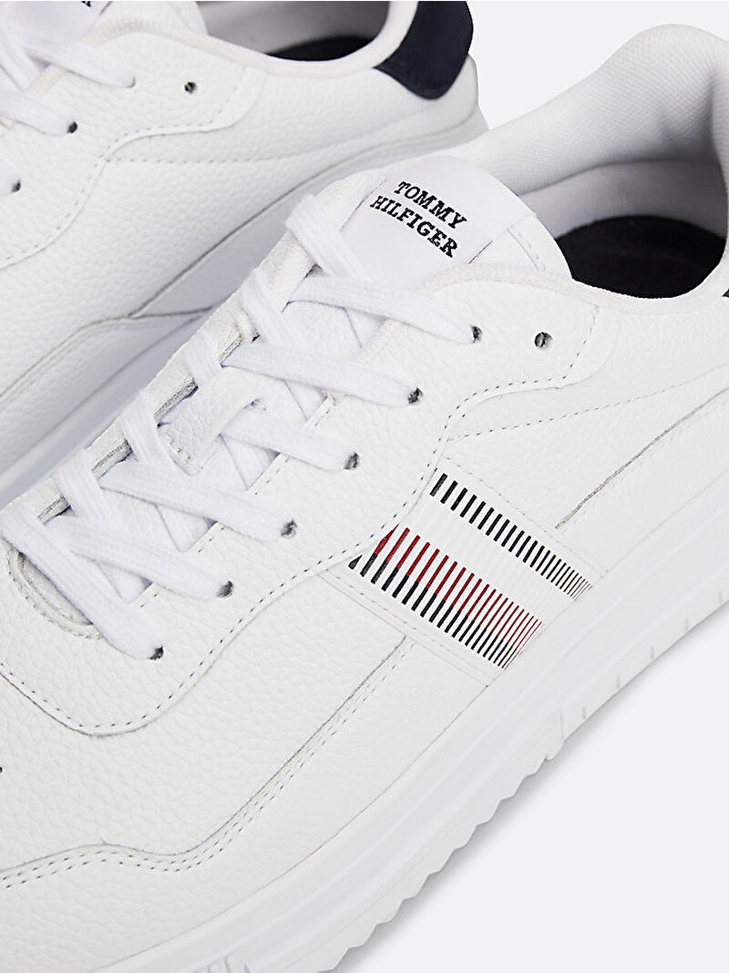 Erkek Supercup Stripes Sneaker Beyaz  FM0FM05300YBS