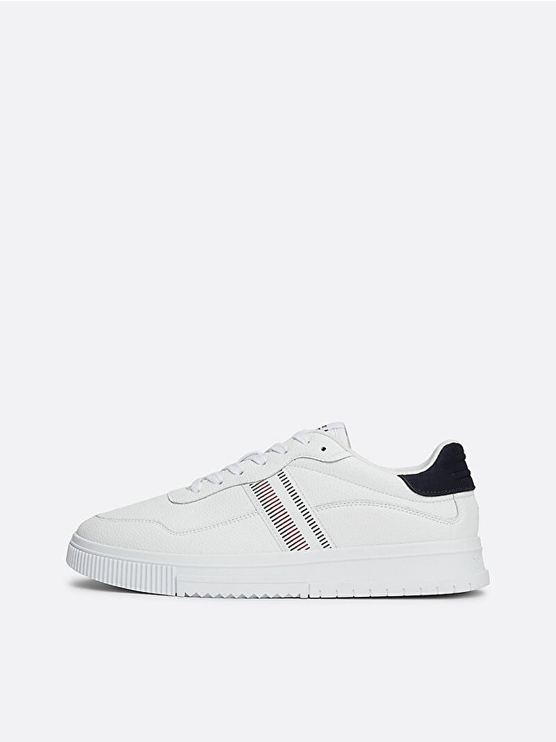 Erkek Supercup Stripes Sneaker Beyaz  FM0FM05300YBS