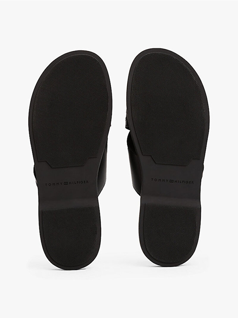 Erkek Premium Hilfiger Sandalet Siyah FM0FM05504BDS