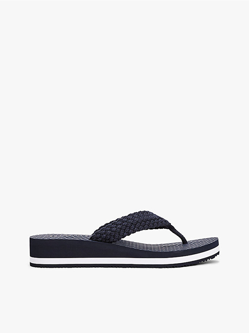 Kadın TH Crochet Mid Plaj Terliği Lacivert FW0FW08737DW6