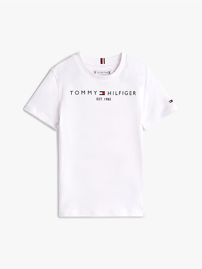Çocuk Unisex Essential T-shirt Beyaz  KS0KS00210YBR