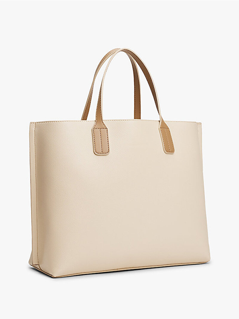 Kadın TH Distinct Satchel Çanta Bej  AW0AW17463ACI