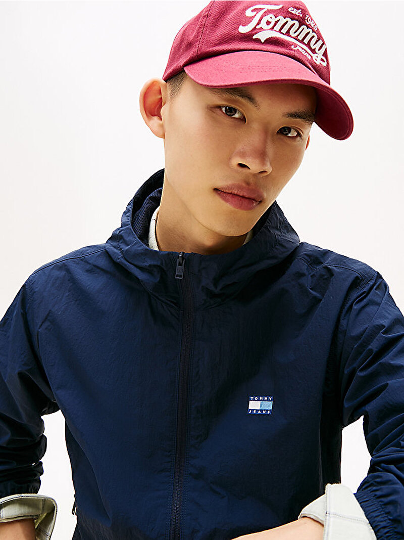 Erkek TJM Chicago Rüzgarlık Ceket Lacivert DM0DM21393C1G