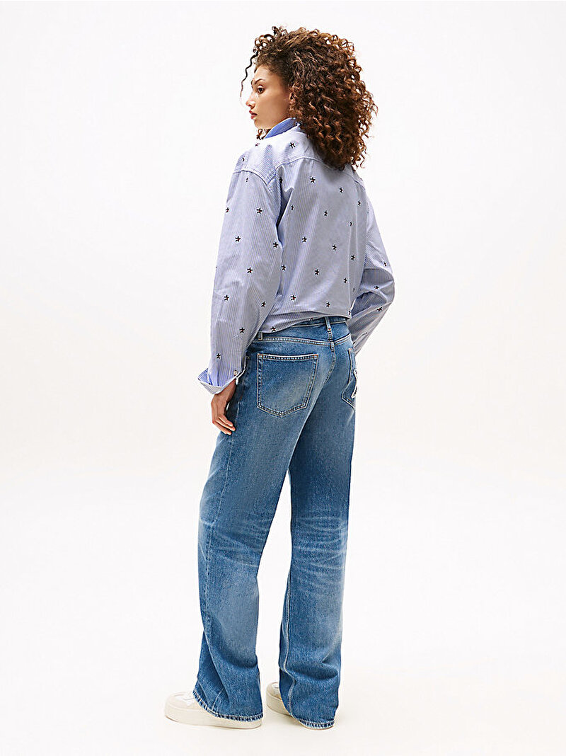 Kadın Tommy Girl Jean Pantolon Mavi  DN0DN000611A4