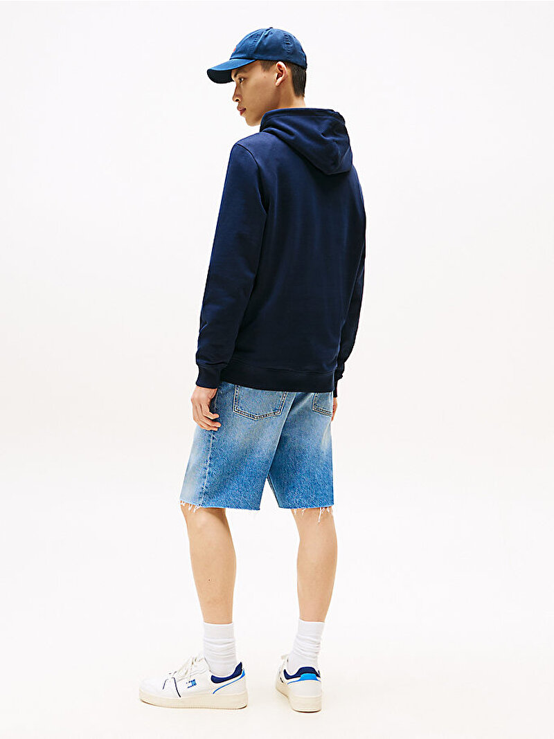 Erkek TJM Regular Pop Sweatshirt Lacivert DM0DM21623C1G