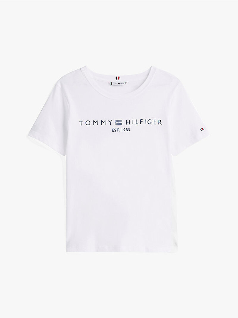 Kadın Regular Corp Logo T-shirt Beyaz  WW0WW40276YCF