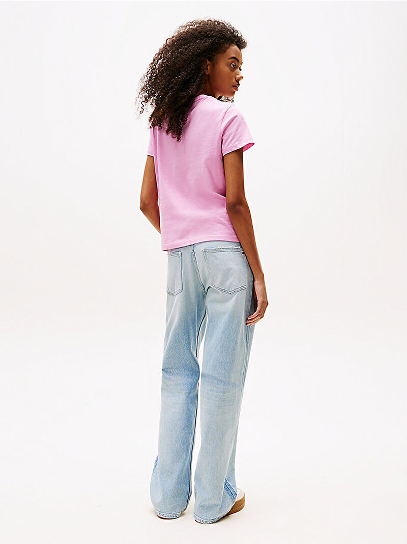 Kadın TJW Regular Gradient T-shirt Pembe  DW0DW20905U06