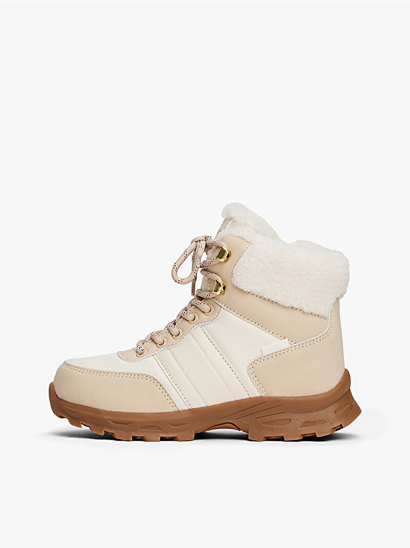 Kız Çocuk Fur Bot Bej EF00034050057