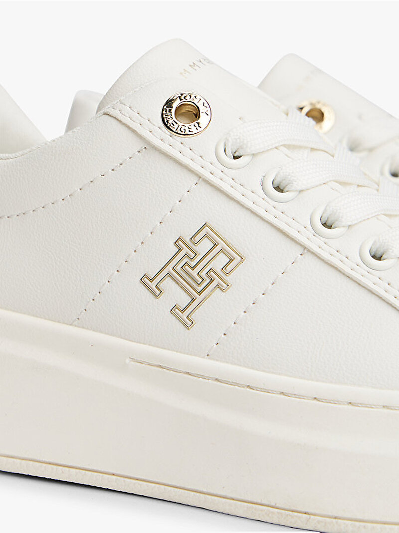 Kız Çocuk Low Cut Lace-Up Sneaker Beyaz EF00033985530