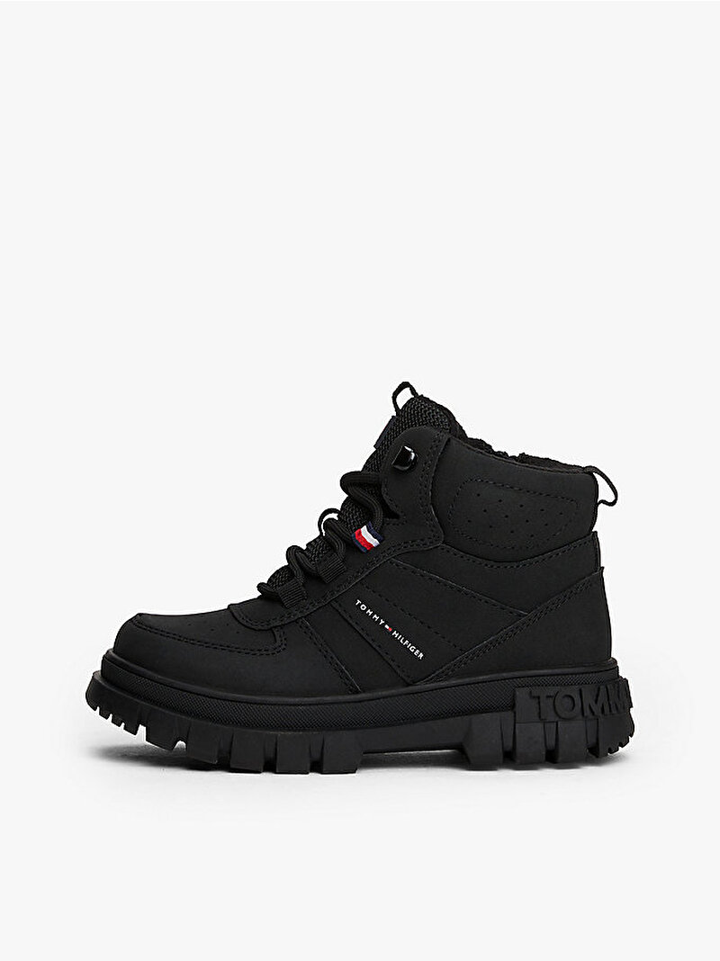 Çocuk Unisex Lace-Up Bot Siyah EF00034129999