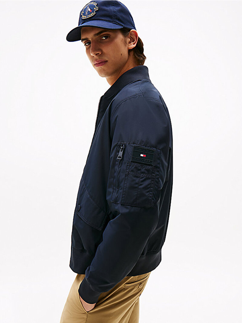 Erkek Packable Bomber Ceket Lacivert MW0MW39629DW5