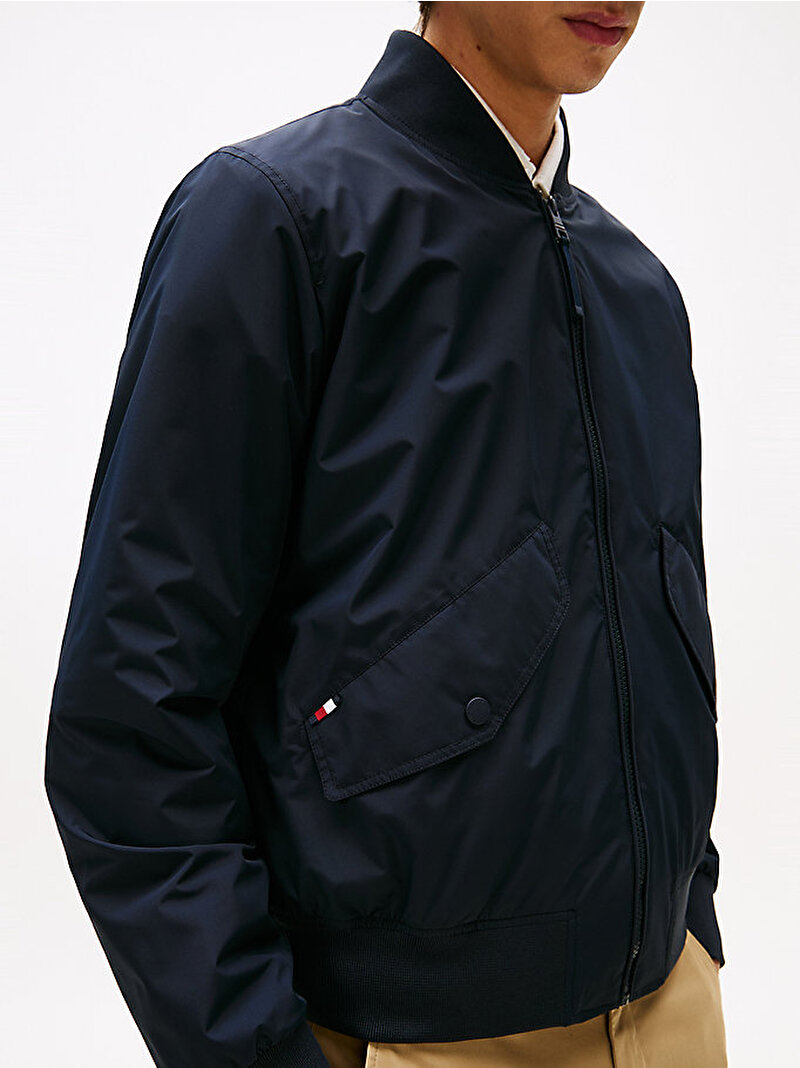 Erkek Packable Bomber Ceket Lacivert MW0MW39629DW5