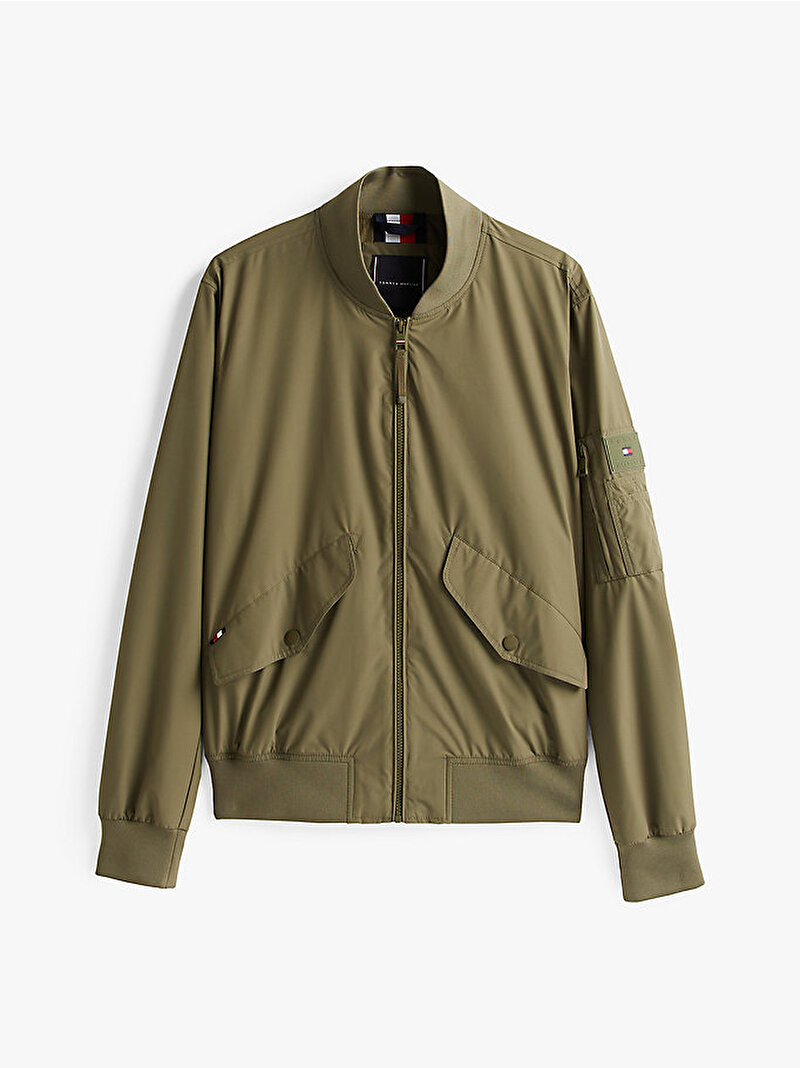 Erkek Packable Bomber Ceket Yeşil MW0MW39629PLI