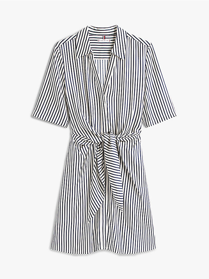 Kadın Twill Elbise Lacivert WW0WW458200FD