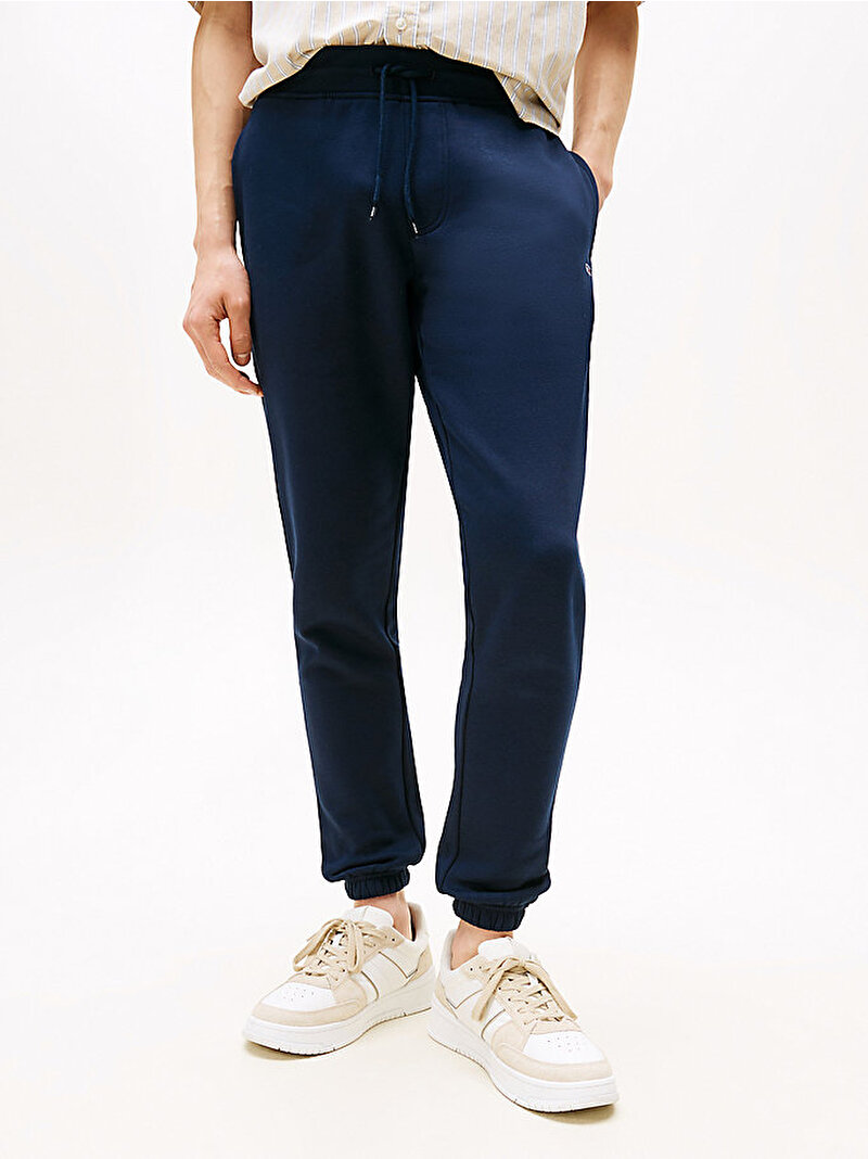 Erkek TJM Slim Flag Eşofman Altı Lacivert DM0DM20473C1G