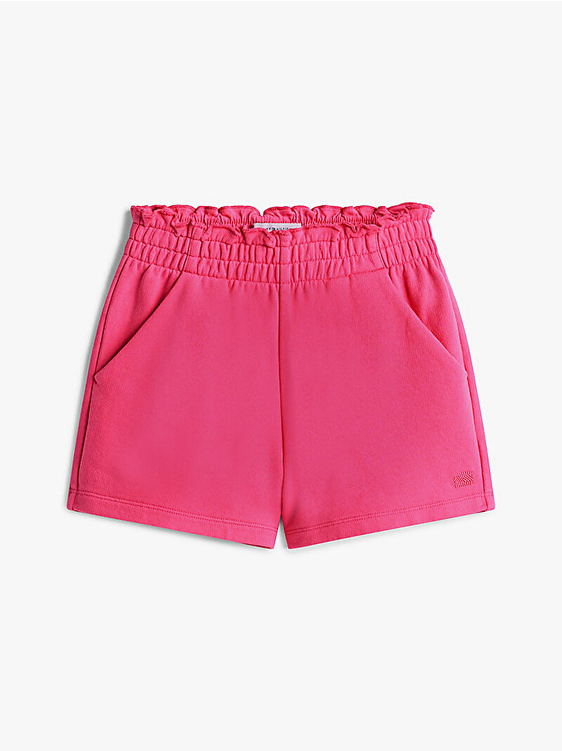 Kız Çocuk Tommy Tonal Flag Şort Pembe  KG0KG08662T1I
