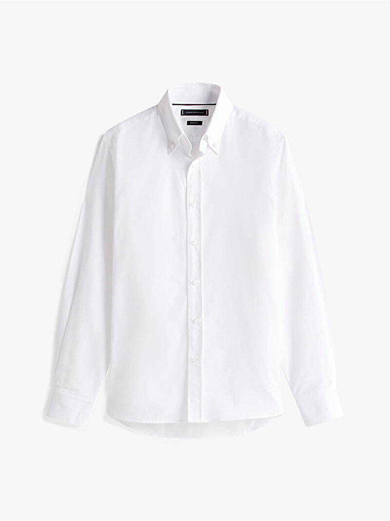 Erkek Button Down Oxford Gömlek Beyaz  MW0MW39754YBS