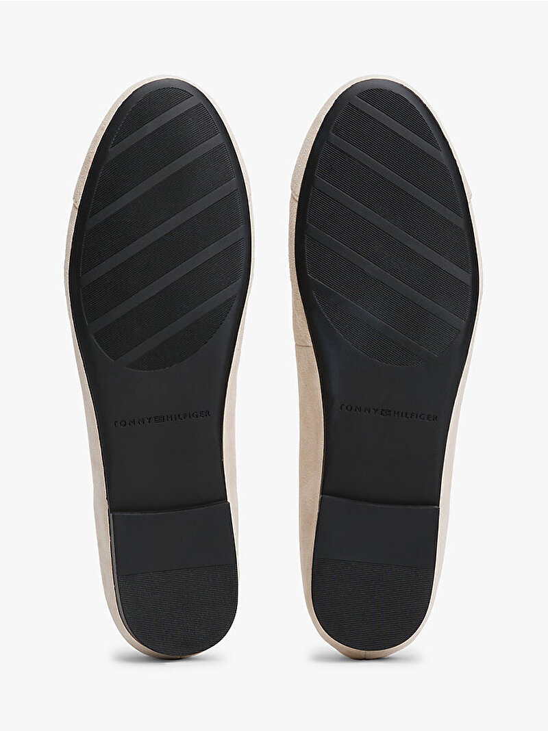 Kadın Toe Cap Süet Babet Bej  FW0FW08909ACI