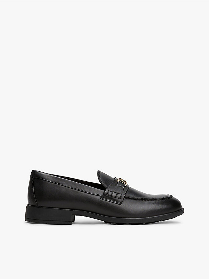 Kadın TH Logo Loafer Siyah FW0FW08705BDS
