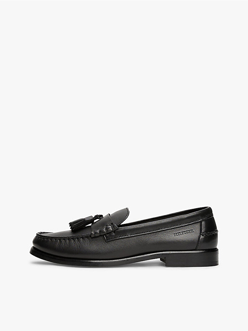 Erkek Hilfiger Tassel Loafer Siyah FM0FM05494BDS