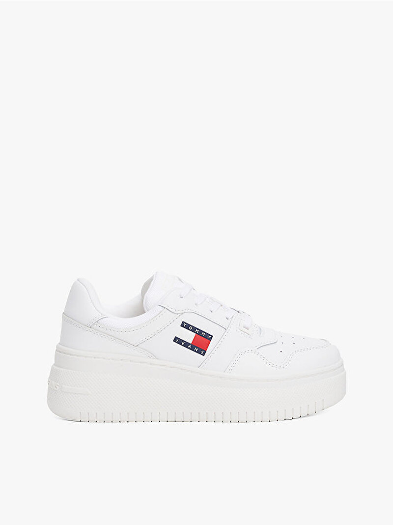 Kadın Tjw Retro Basket Sneaker Beyaz  EN0EN02506YBS