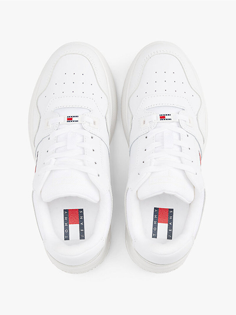 Kadın Tjw Retro Basket Sneaker Beyaz  EN0EN02506YBS