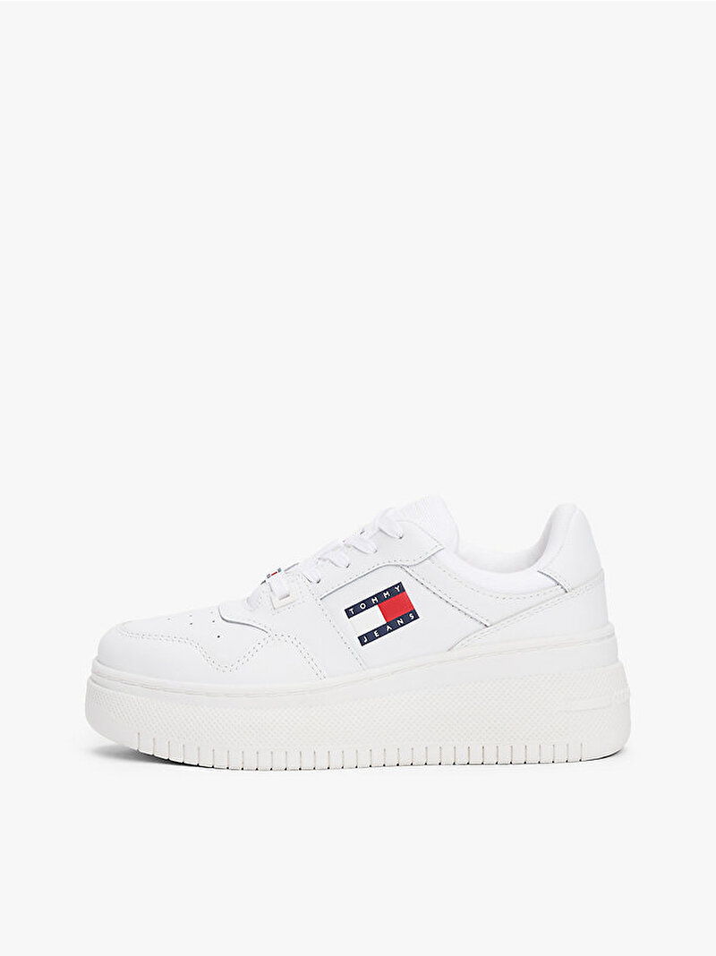 Kadın Tjw Retro Basket Sneaker Beyaz  EN0EN02506YBS