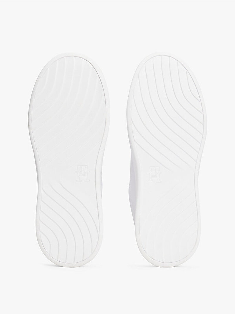 Kadın TH Fashion Court Sneaker Beyaz  FW0FW08631YBS