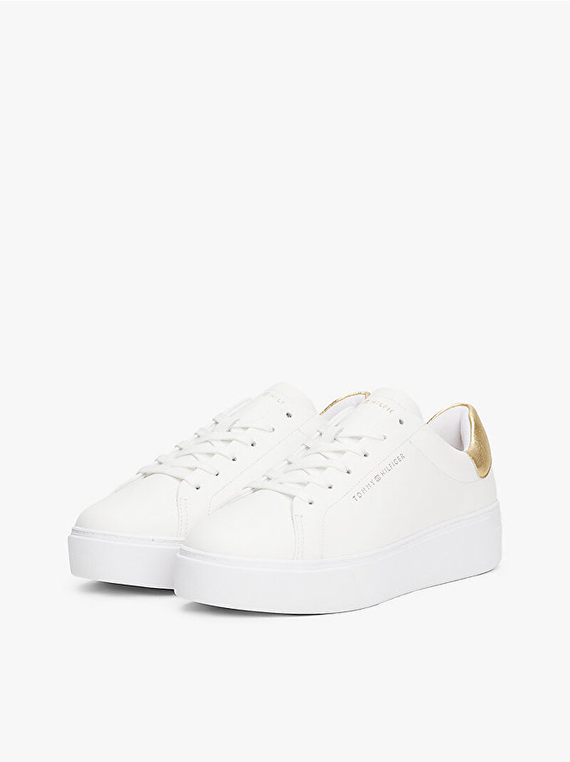 Kadın Essential Platform Sneaker Beyaz  FW0FW087560HT