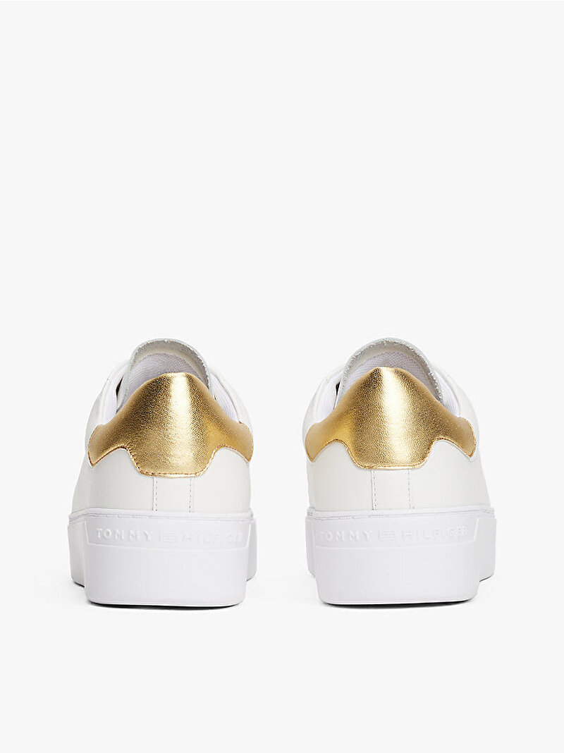 Kadın Essential Platform Sneaker Beyaz  FW0FW087560HT