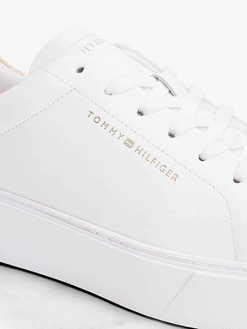 Kadın Essential Platform Sneaker Beyaz  FW0FW087560HT