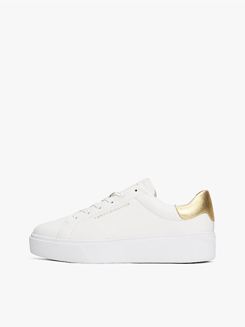 Kadın Essential Platform Sneaker Beyaz  FW0FW087560HT