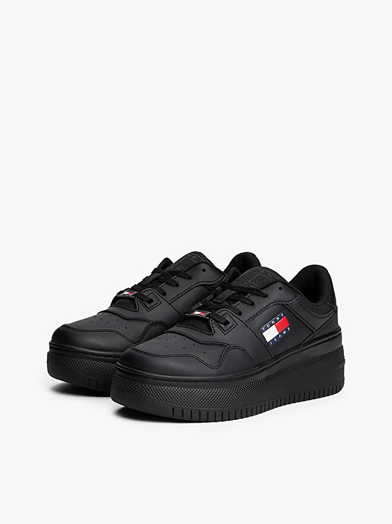 Kadın Tjw Retro Basket Sneaker Siyah EN0EN02506BDS