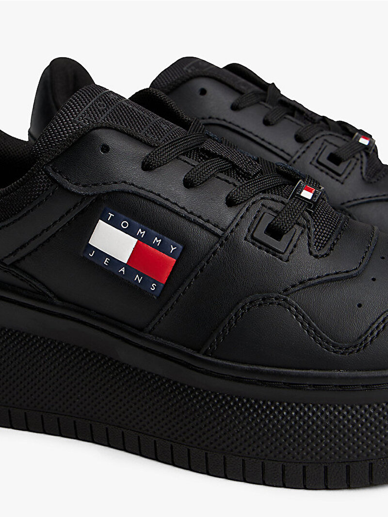 Kadın Tjw Retro Basket Sneaker Siyah EN0EN02506BDS