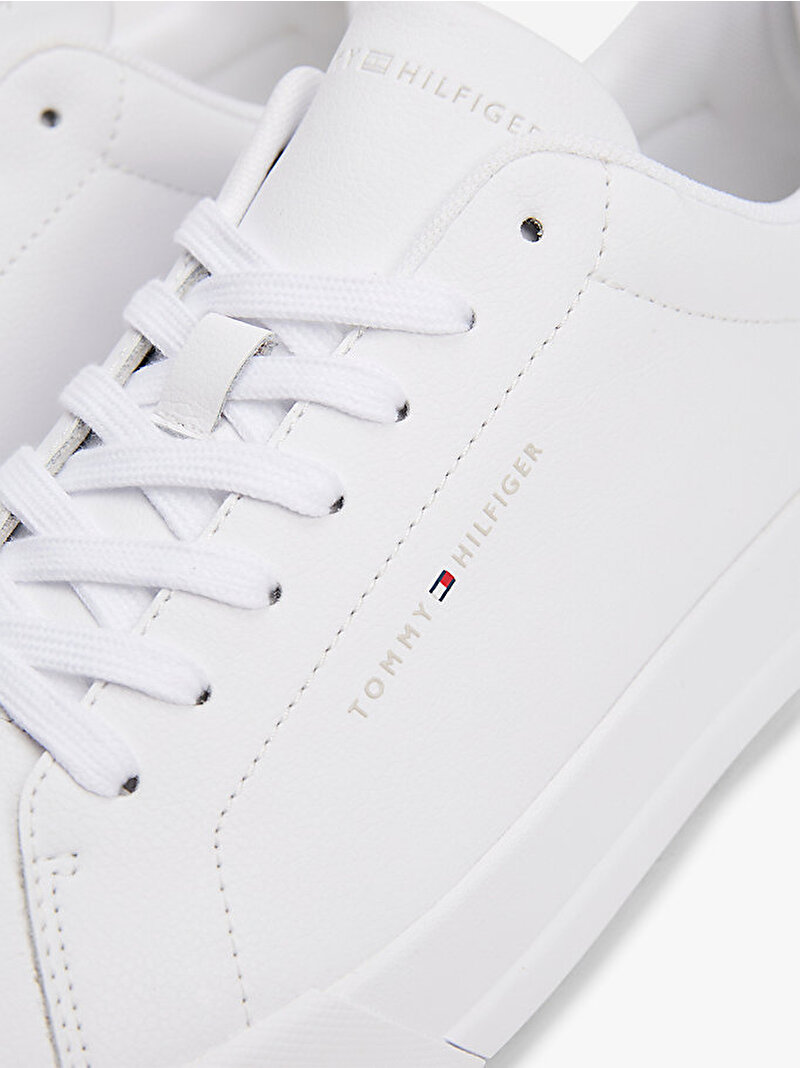 Erkek TH Court Sneaker Beyaz  FM0FM05367YBS