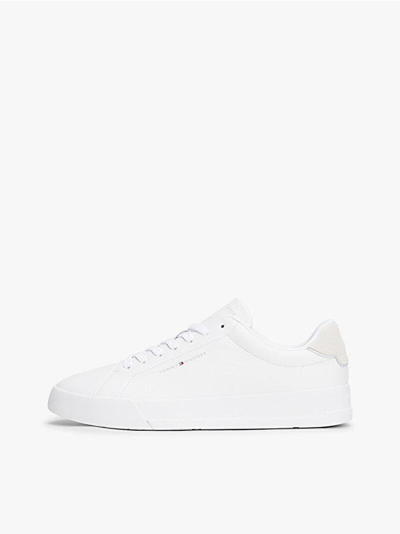 Erkek TH Court Sneaker Beyaz  FM0FM05367YBS