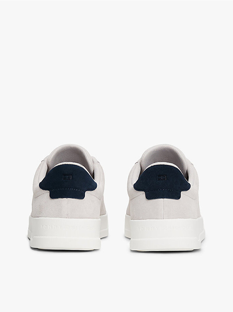 Erkek TH Court Summer Süet Sneaker Gri FM0FM05517PQU