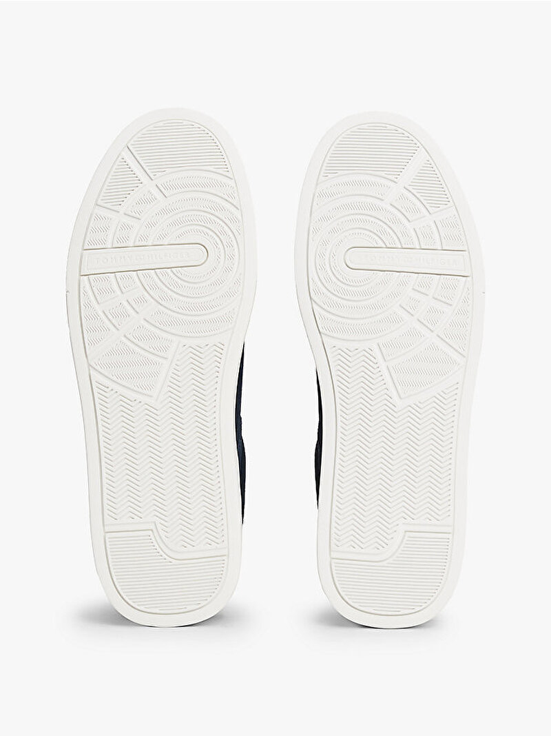 Erkek TH Court Summer Süet Sneaker Lacivert FM0FM05517DW5